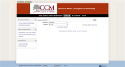 Desktop Screenshot of ccm.polarislibrary.com