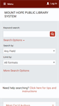 Mobile Screenshot of mthope.polarislibrary.com