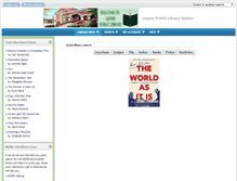 Tablet Screenshot of lepper.polarislibrary.com