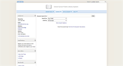 Desktop Screenshot of clovis.polarislibrary.com